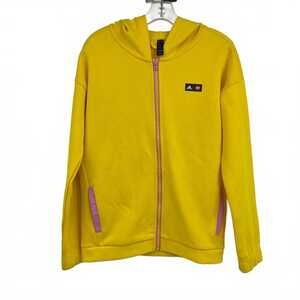 Adidas x Lego Hooded Sweatshirt Kids Yellow | Size 10 Boys